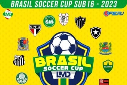 Brasil Soccer Cup 2023 tem jogos do grupo B, com Atlético-MG, Fluminense, São João da Barra e São Paulo, entre 25 e 27 de julho no Estádio Municipal Manoel José Viana de Sá