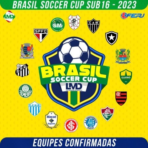 Brasil Soccer Cup 2023 tem jogos do grupo B, com Atlético-MG, Fluminense, São João da Barra e São Paulo, entre 25 e 27 de julho no Estádio Municipal Manoel José Viana de Sá